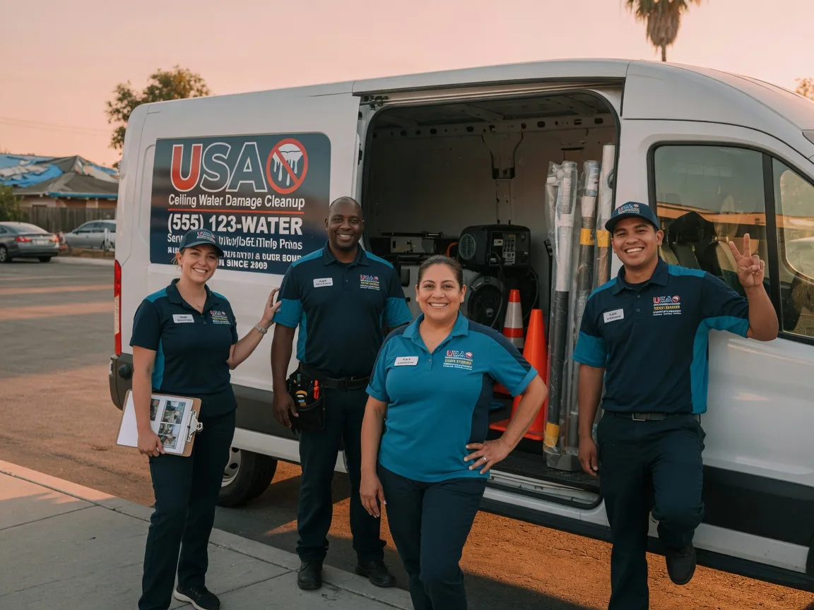 Ceiling Water Damage Restoration company in Encinitas, CA